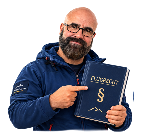 HIMMELSFREI Lernbegleiter mit Flugrechtsbuch